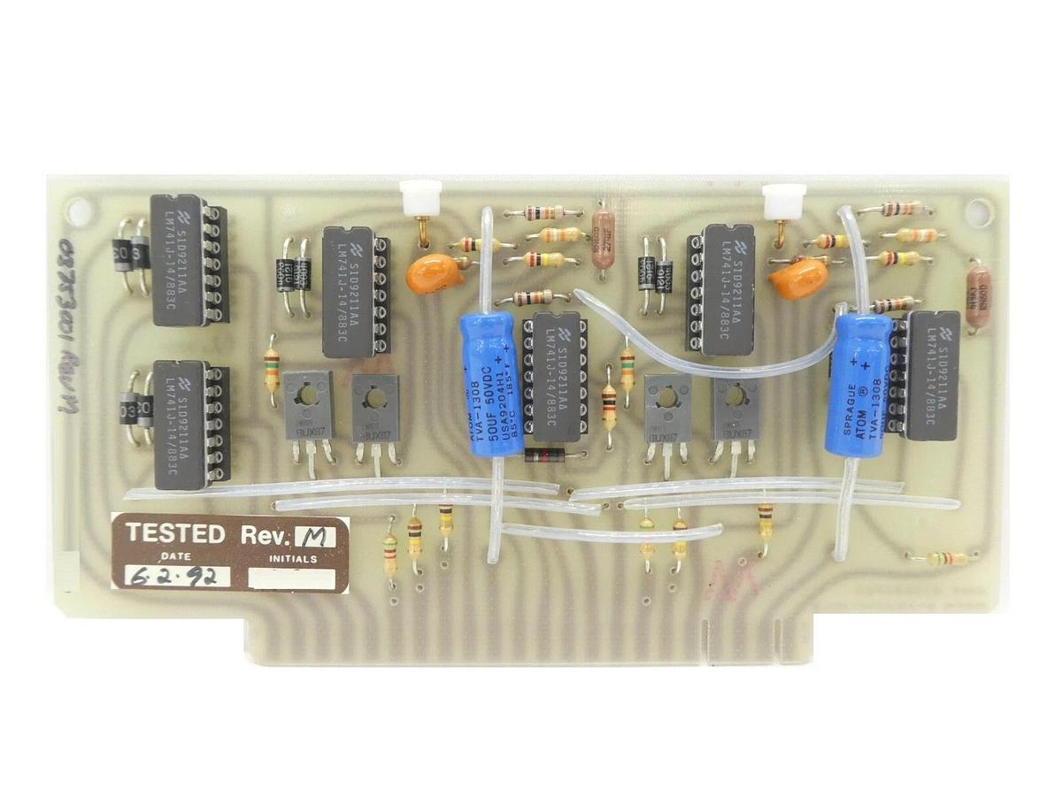 Varian Semiconductor Equipment VSEA 3753001 Scan Monitor PCB Rev. M New Surplus