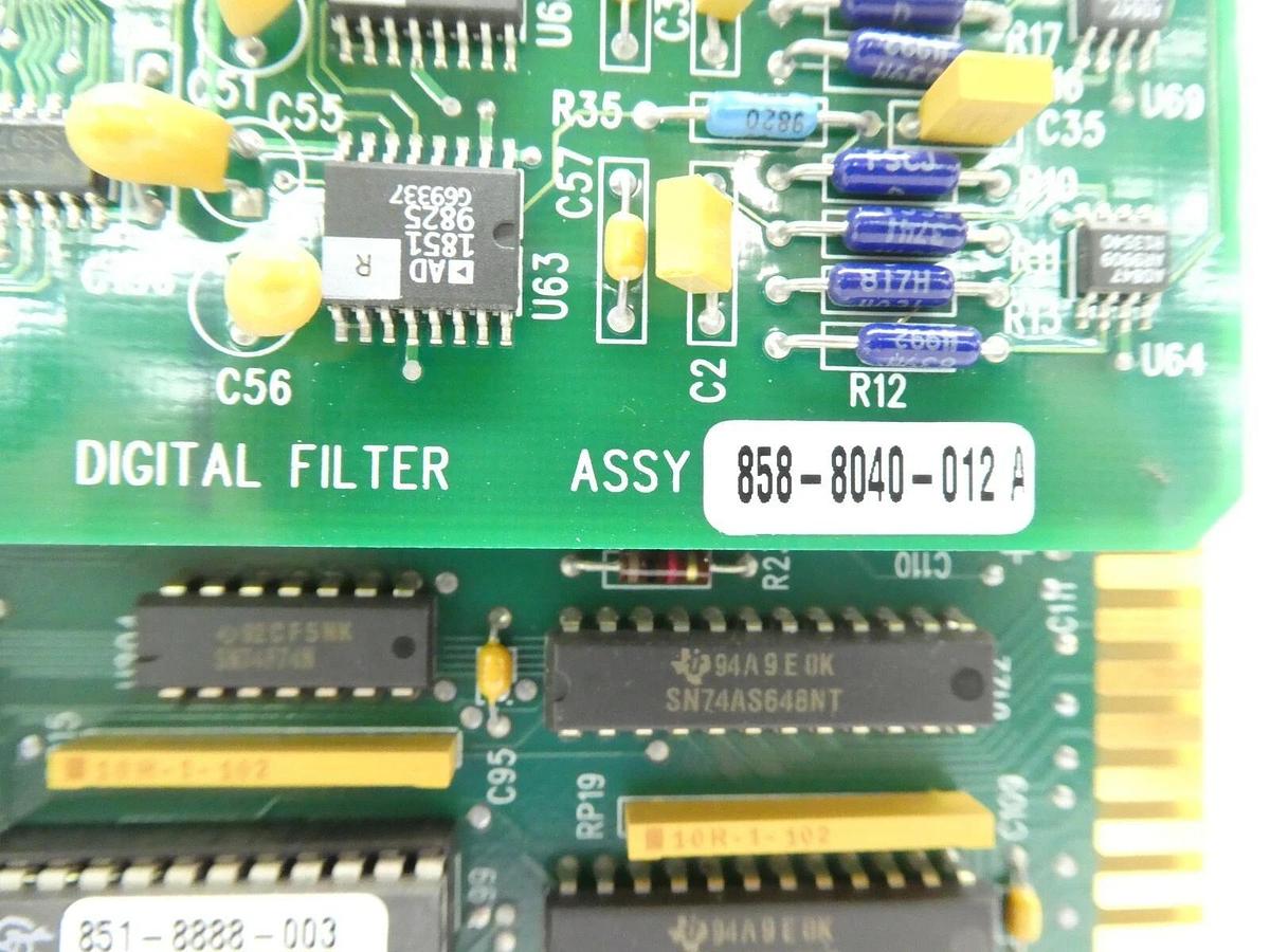 Used ASML 859-0743-017A Digital Filter PCB 858-7040-008 858-8040-012A 851-8240-007K