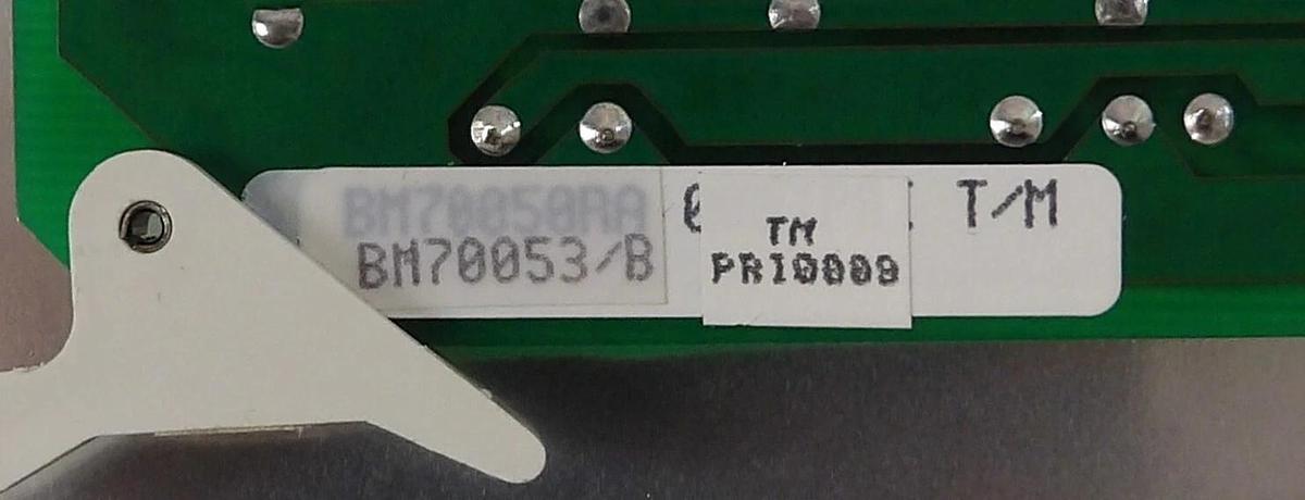 Used PRI Automation BM70053 RAM 1 16K Board PCB Card KX00039 Brooks Working