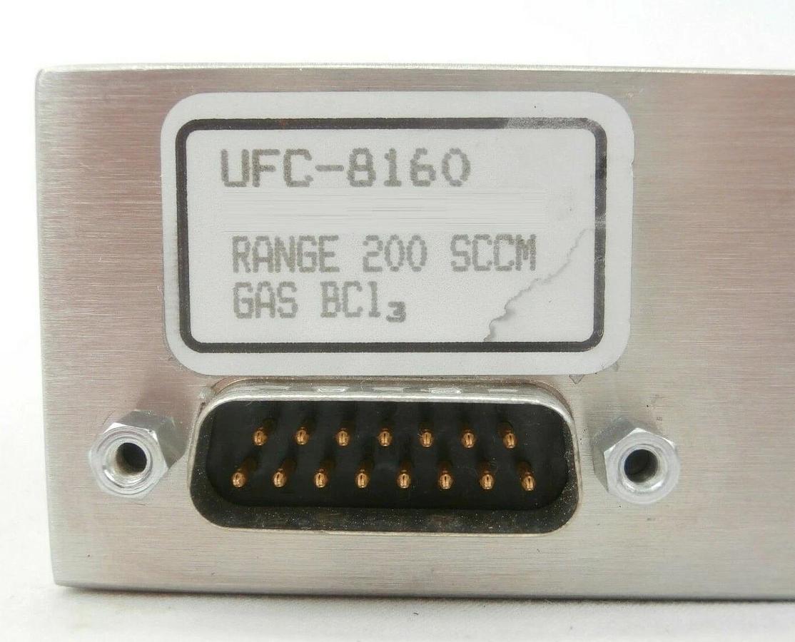 Used UNIT Instruments UFC-8160 Mass Flow Controller MFC 200 SCCM BCl3 Working Spare