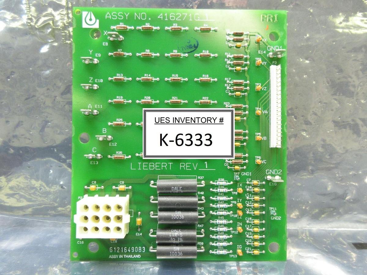Used Liebert 416271G1 Interface Board PCB Rev. 1 Used Working