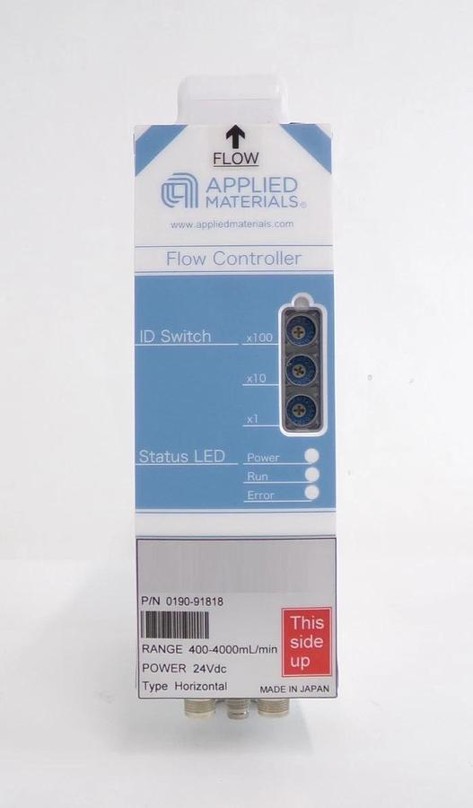 Used AMAT Applied Materials 0190-91818 Flow Controller 400-4000mL Lot of 2 Working