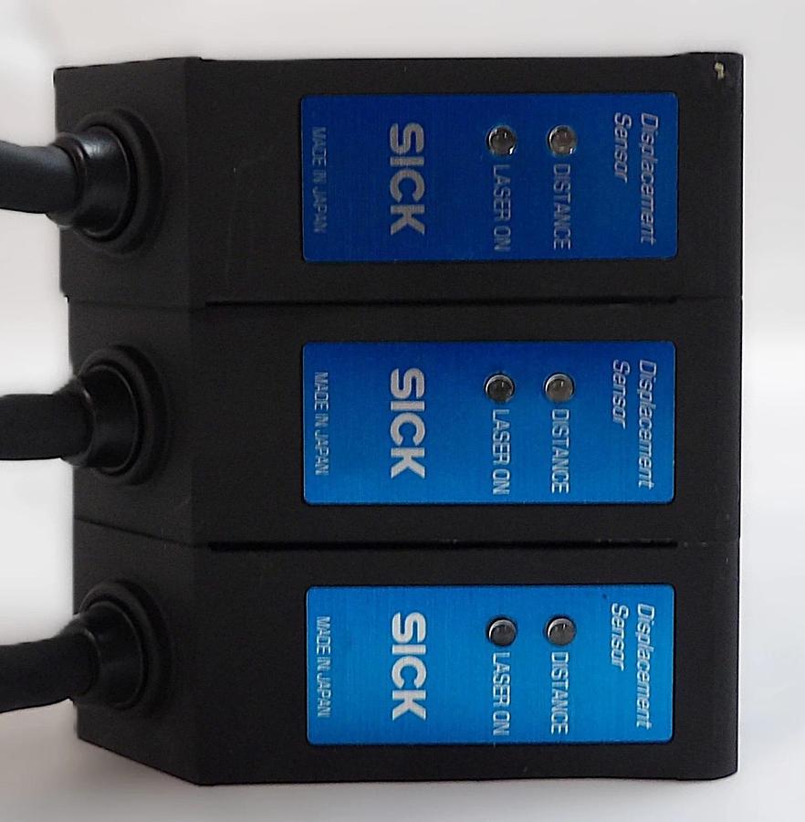 Used Sick 005-350W100 Displacement Measurement Sensor Lot of 3 Working