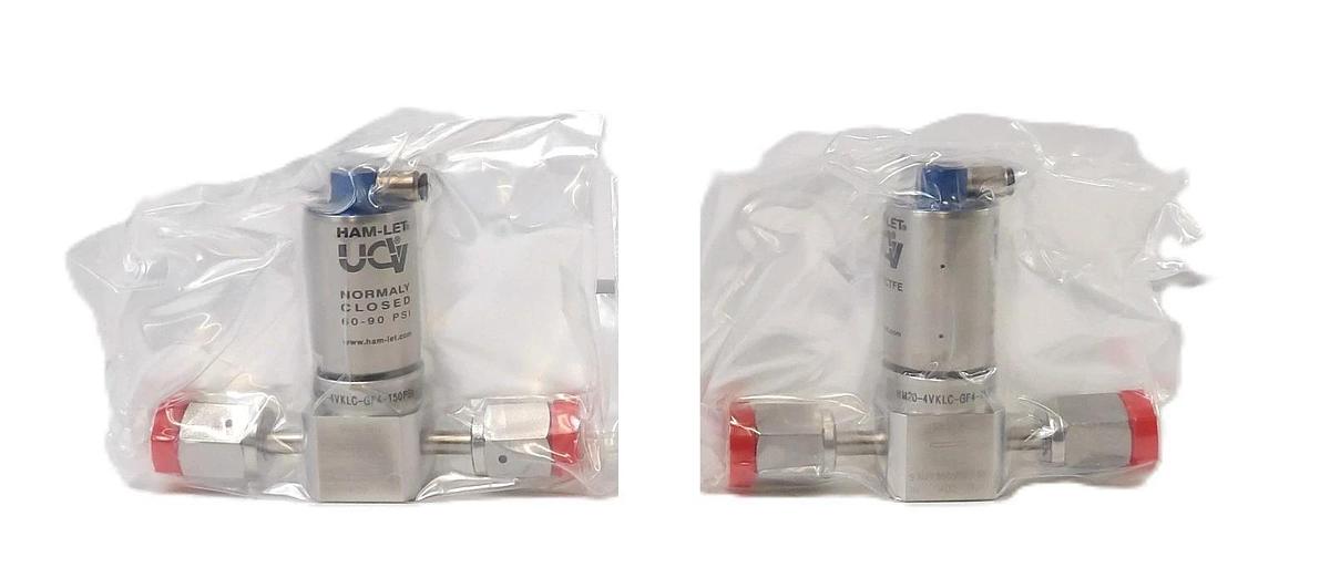 Used Ham-Let HM20-4VKLC-GF4 Diaphragm Valve Lot of 2 New