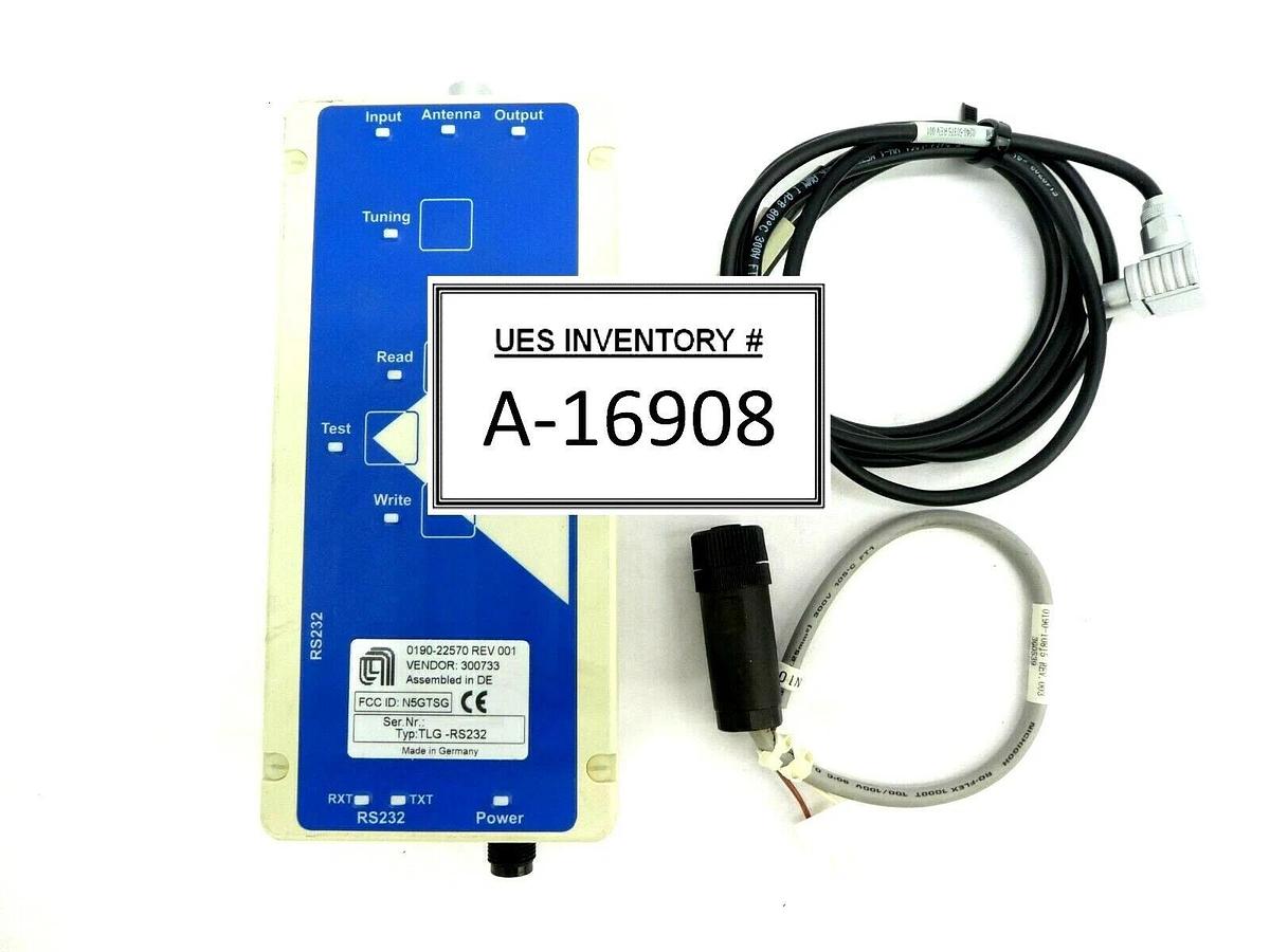 Used AMAT Applied Materials 0190-22570 Transponder Reader TLG-I2-AMAT-R1 0240-50375