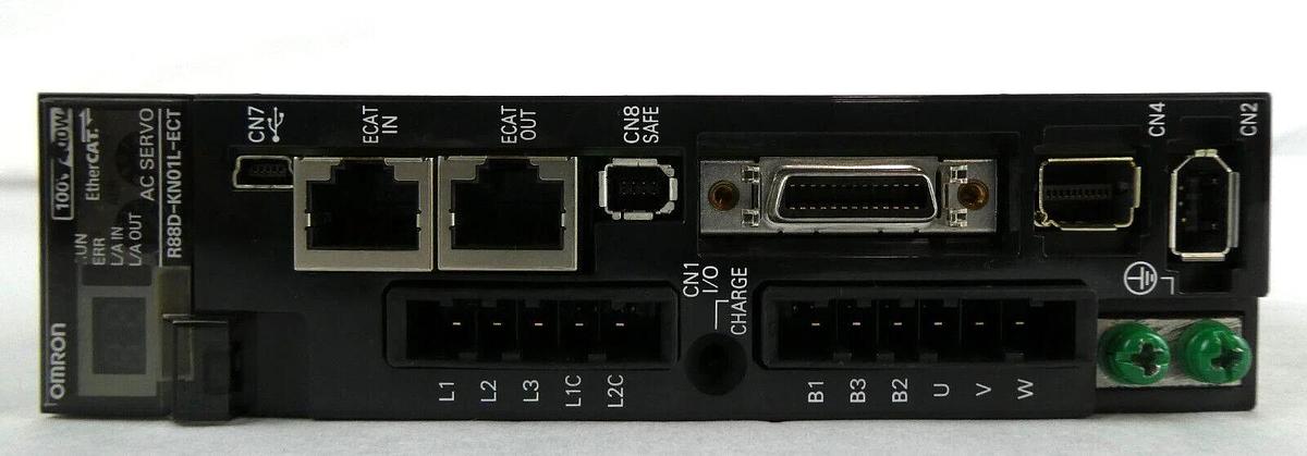 Used Omron R88D-KN01L-ECT AC Servo Driver G5 Series Reseller Lot of 4 Working Surplus