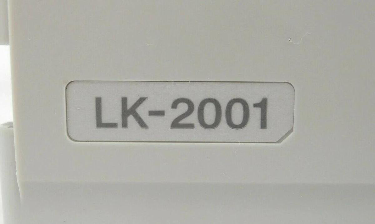 Used Keyence LK-2001 CCD Laser Displacement Sensor LK Series Working Surplus