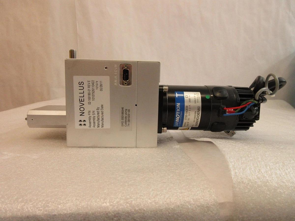 Used Novellus Systems 02-1694180-01 Linear Track 15-265469-01 Copper Exposed Working
