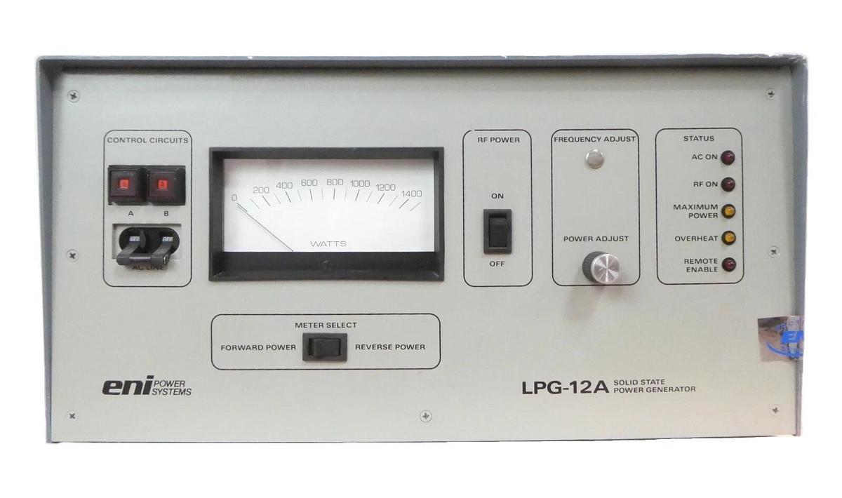 Used LPG-12A ENI Power Systems LPG12A-21051-50 Soil State Power Generator Working