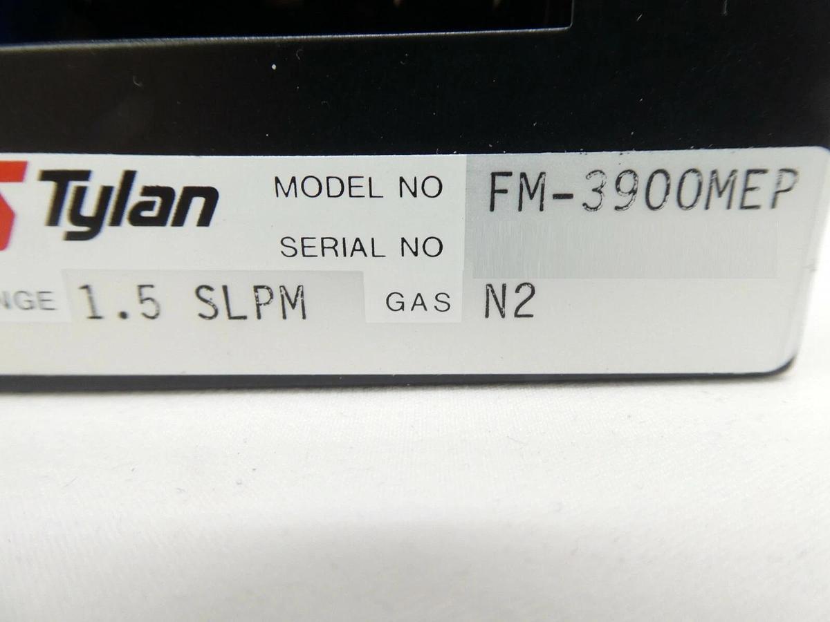 Used Tylan FM-3900MEP Mass Flow Controller MFC 1.5 SLPM N2 2900 Series Working Spare