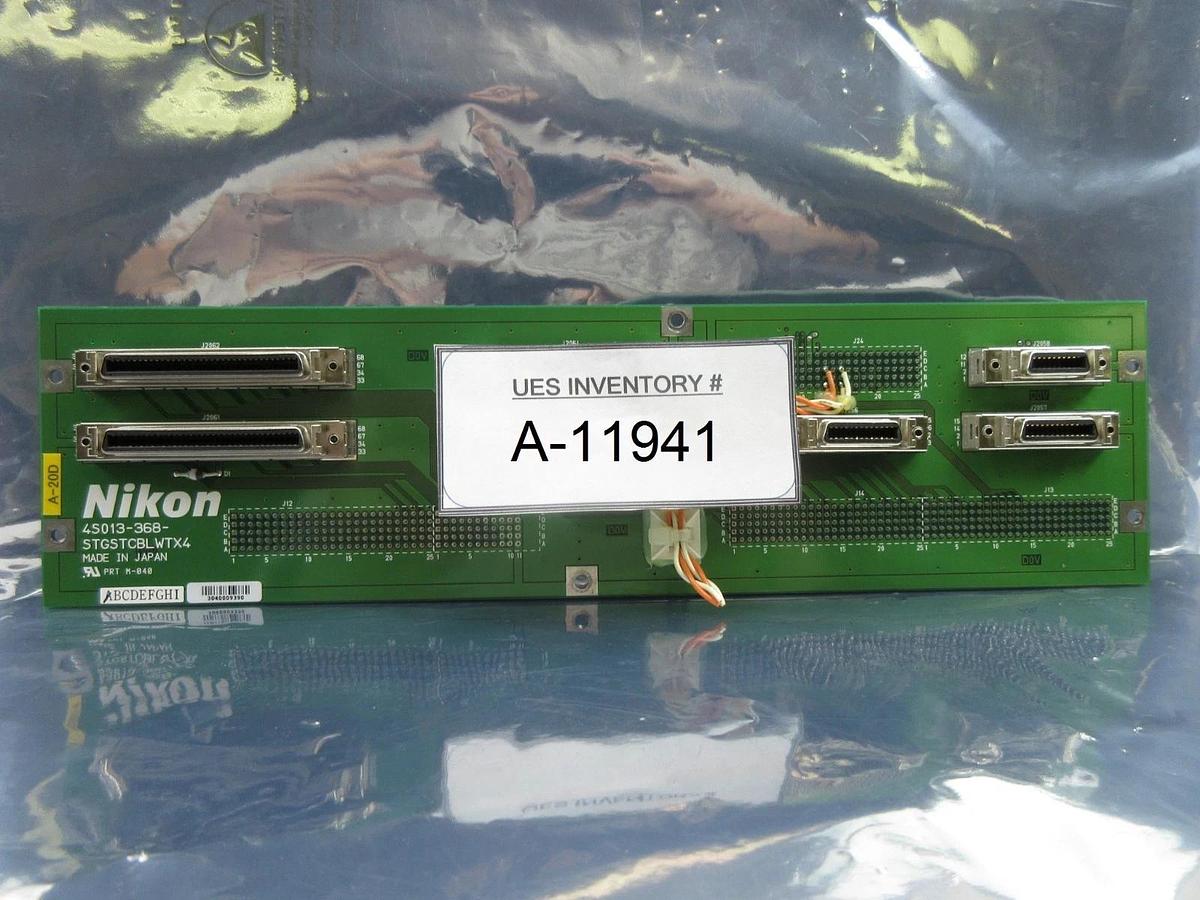 Used Nikon 4S013-368 Backplane Interface Board PCB STGSTCBLWTX4 NSR System Used