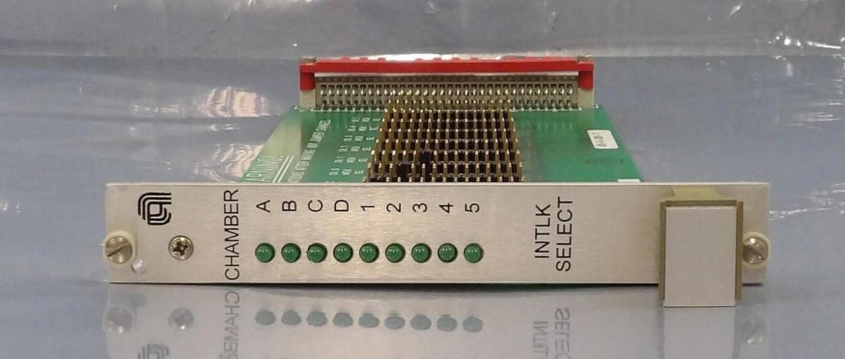 Used AMAT Applied Materials 0100-20037 Interlock Select PCB Card Working Surplus