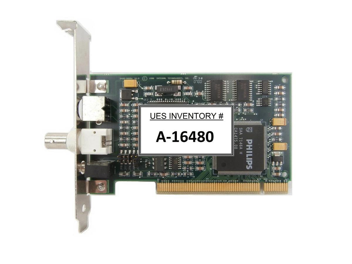 Used Integral Technologies 9400-00056 Frame Grabber PCI Card PCB 3047 A2 33 Working