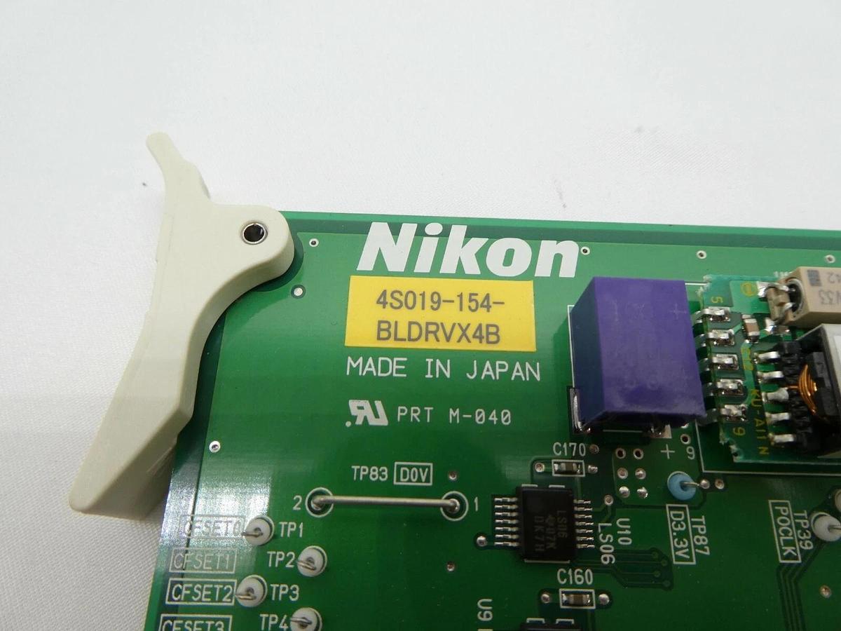 Used Nikon 4S019-154 Processor Control PCB Card BLDRVX4B NSR-S307E DUV Scanning Spare