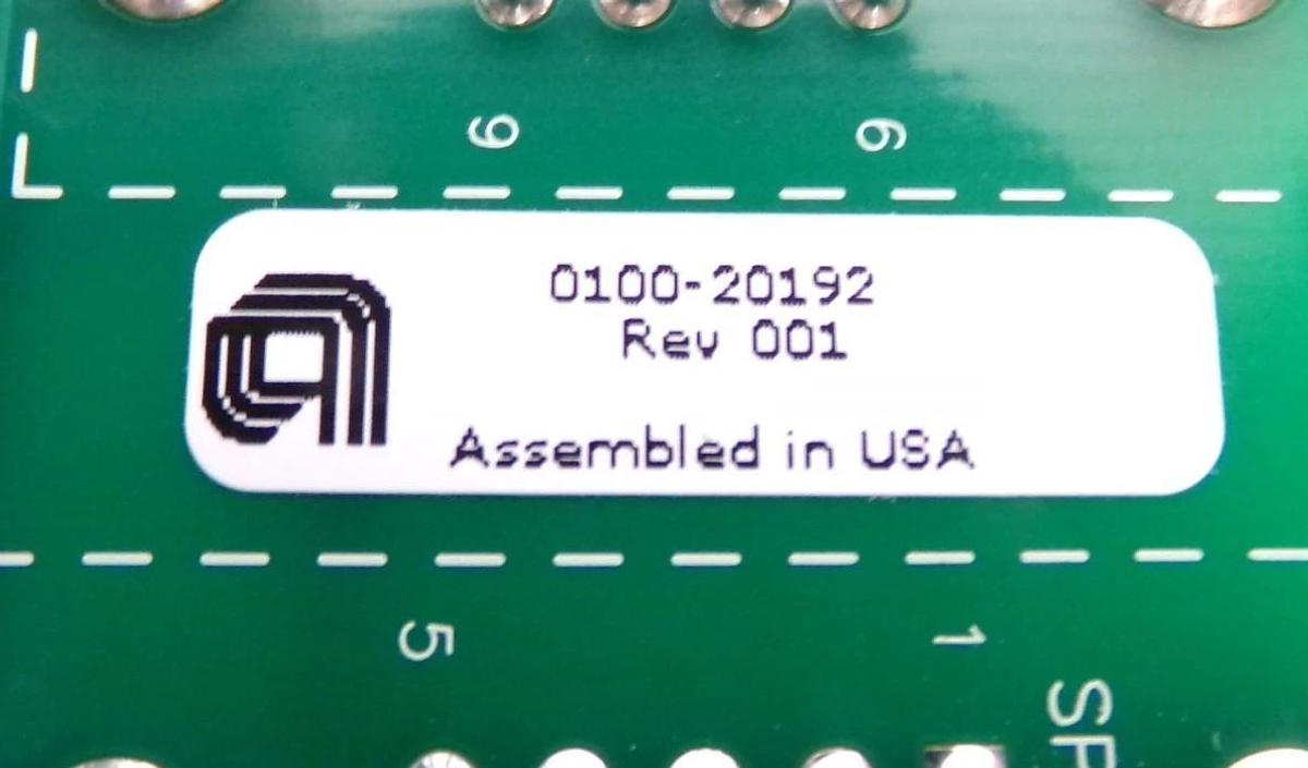 AMAT Applied Materials 0100-20192 486PC RS232 Distribution PCB New Surplus