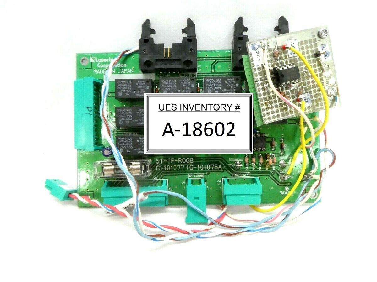Used Lasertec C-101077 Relay PCB ST-IF-ROGB with Remote AC Board MD2500 Working Spare
