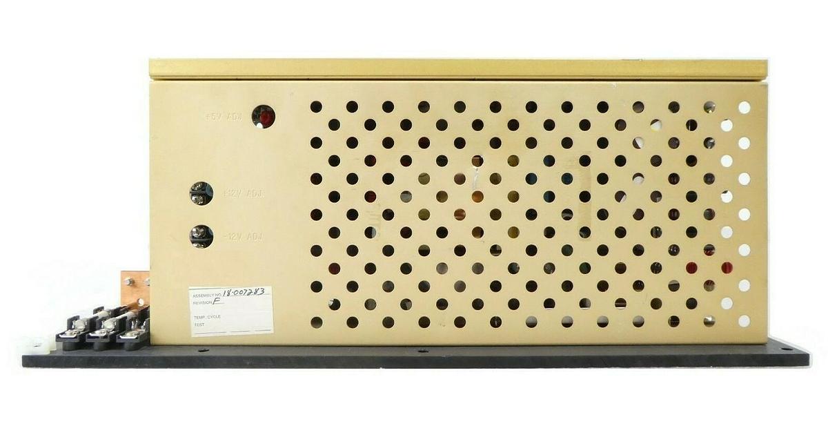 Used Therma-Wave 18-007283 Power Supply Assembly Opti-Probe 2600 Working Surplus