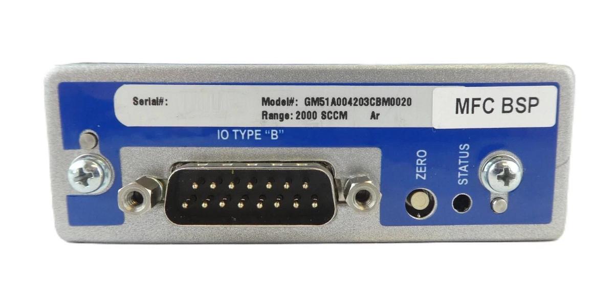 MKS Instruments GM51A004203CBM0020 Mass Flow Controller MFC 2000 SCCM Ar New