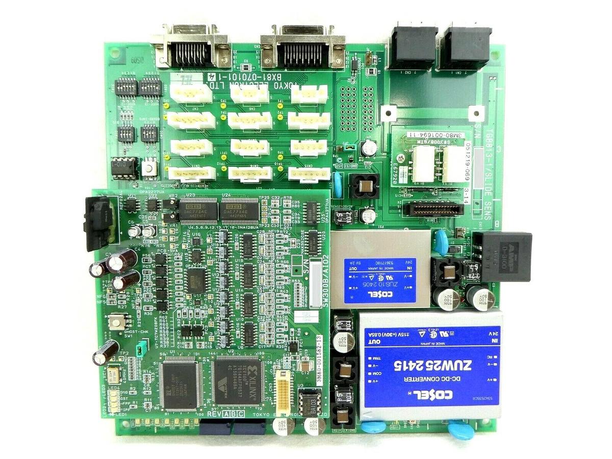 Used TEL Tokyo Electron BX81-070101-14 Board PCB TGB813-1/SLIDE SENS Trias Working