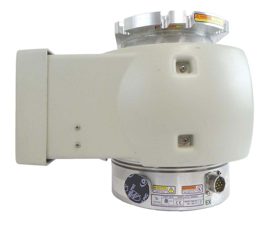 Used TV801 ISOF Varian 8698933 Turbomolecular Pump Turbo Spectrometer Working Spare