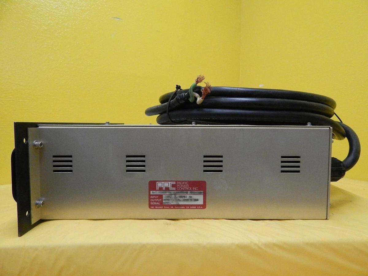 Used PPC Pacific Power Control 750-661058-00 AC Power Box KLA-Tencor 2552X Used