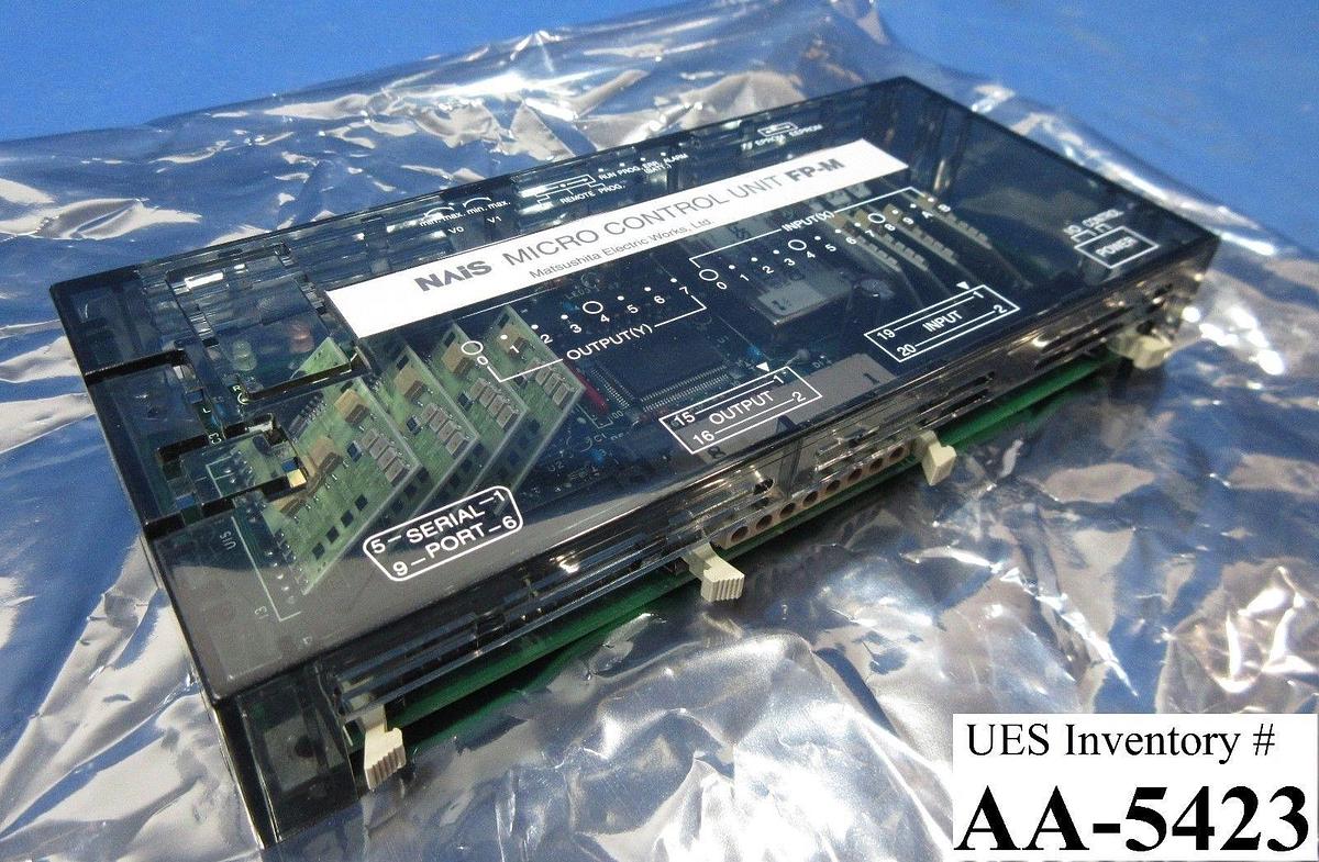 Used Matsushita SI016-16C NAIS Micro Control Unit FP-M Used Working