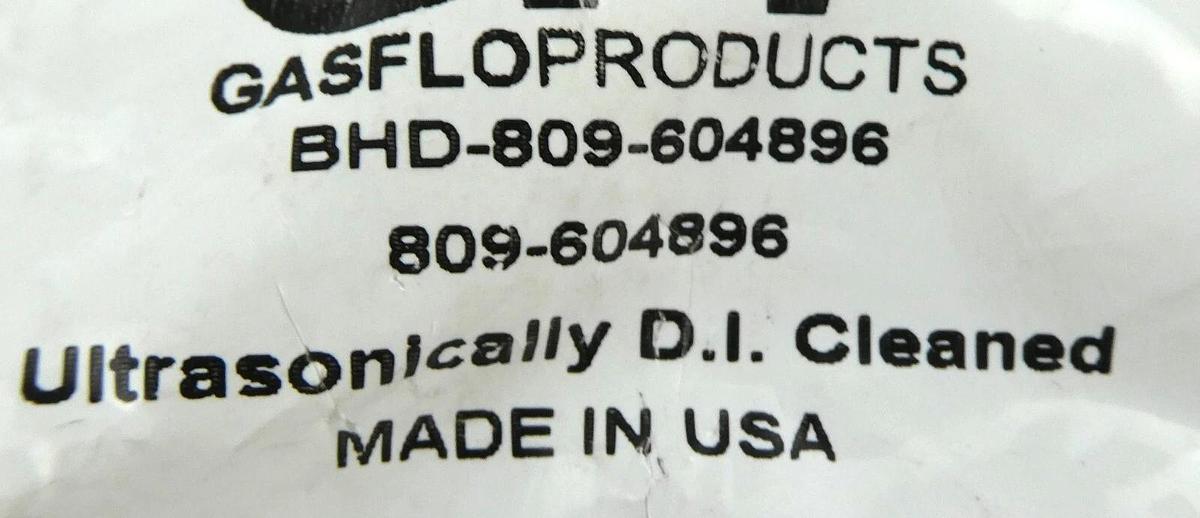 Used Gasflo Products BHD-809-604896 Fitting Assembly Reseller Lot of 8 New Surplus