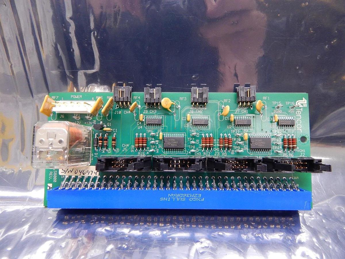 Used Tencor Instruments 294420 Motor Distribution S8000 Board PCB Rev. A KLA AIT Used
