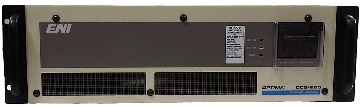 Used DCG-200E Optima ENI DCG-200EH-S0J DC Plasma Generator 20kW Slave Surplus