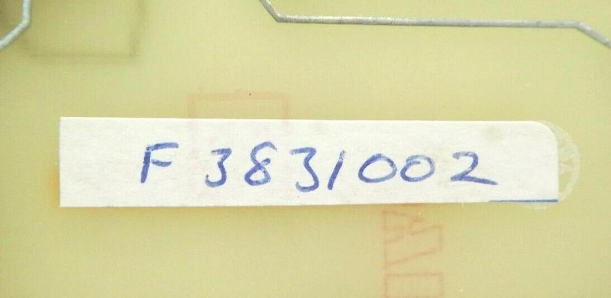 Used Varian VSEA F3831002 Power Fail/RTC PCB Card D-F3831001 Rev. G Working Surplus