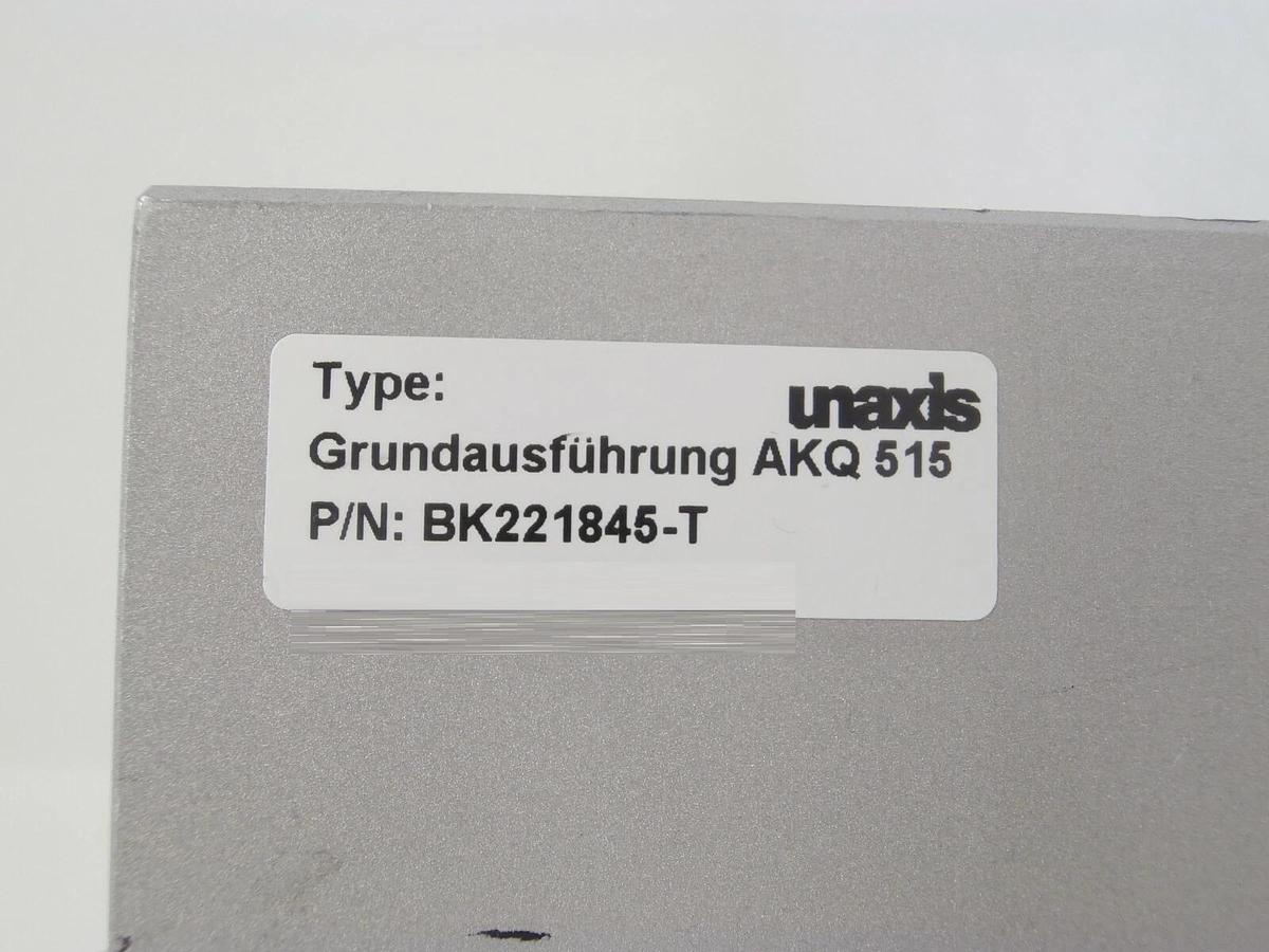 Used Umicore 0483484 NiFe45.5 99.9% Sputtering Target AKQ515 Balzers BK221845-T