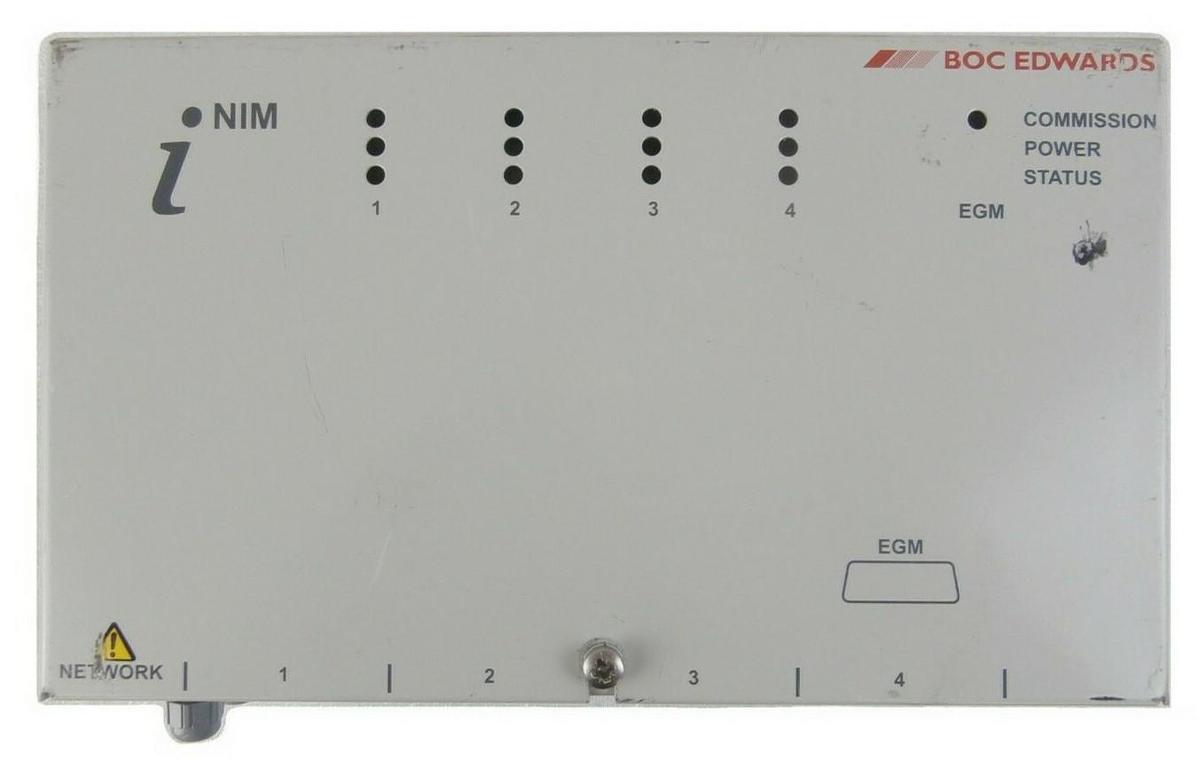 Used Edwards U20000920 iNIM Network Interface iNIM 2x Cards D37215252 Working Surplus