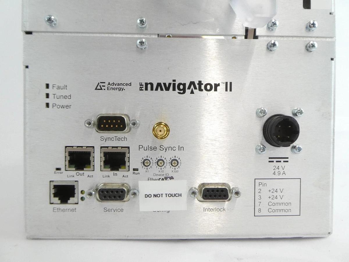Used Navigator II AE Advanced Energy 3155999-257 13.56 MHz RF Match Working Surplus