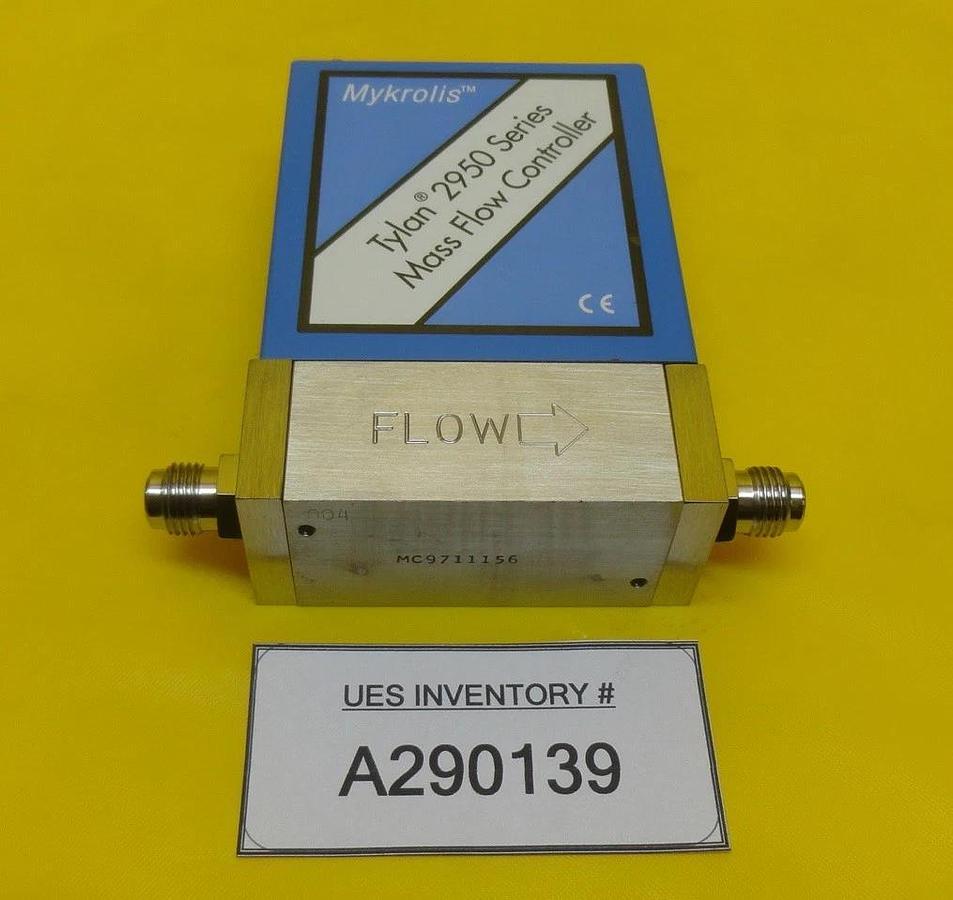 Used Mykrolis FC-2950MEP5 Mass Flow Controller MFC 2950 Series 200 SCCM Cl2 Used