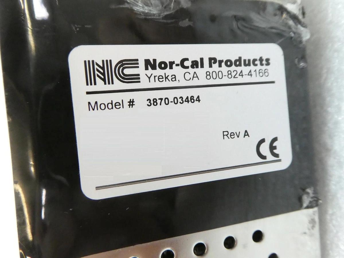 Used Nor-Cal 3870-03464 IQ Series Throttling Butterfly Valve Intellisys AMAT Working