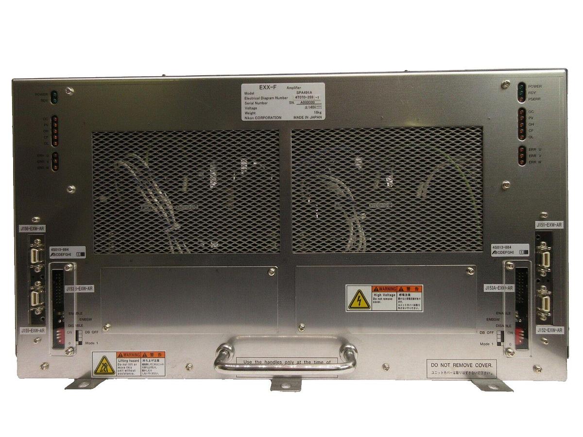 Used Nikon 4T070-359-1 EXX-F Amplifier Module SPA491A 4S013-884 NSR Series Working