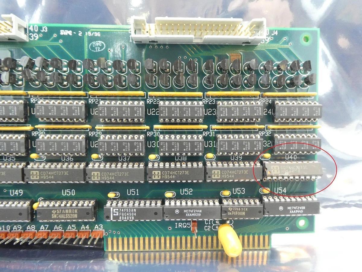 Used Mattson Technology 165-00090-00 Digtal I/O PCB Card Loose Chip Untested As-Is