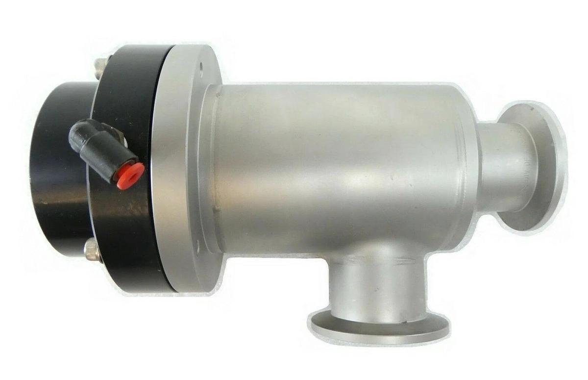Used Novellus Systems 60-00165-00 HPS Pneumatic Right Angle Vacuum Valve MKS Working