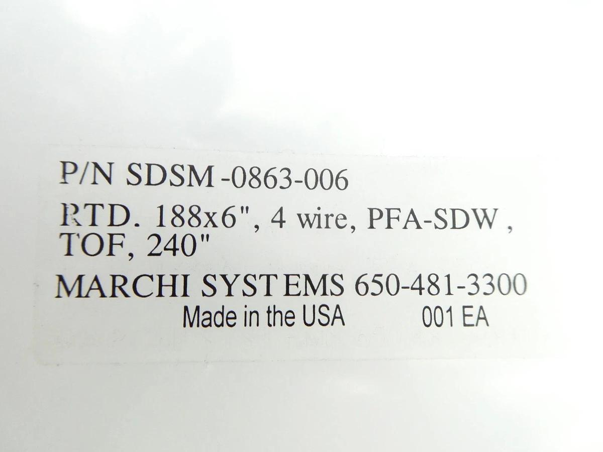 Marchi Systems SDSM-0863-006 Thermocouple Probe Lot of 19 New Surplus