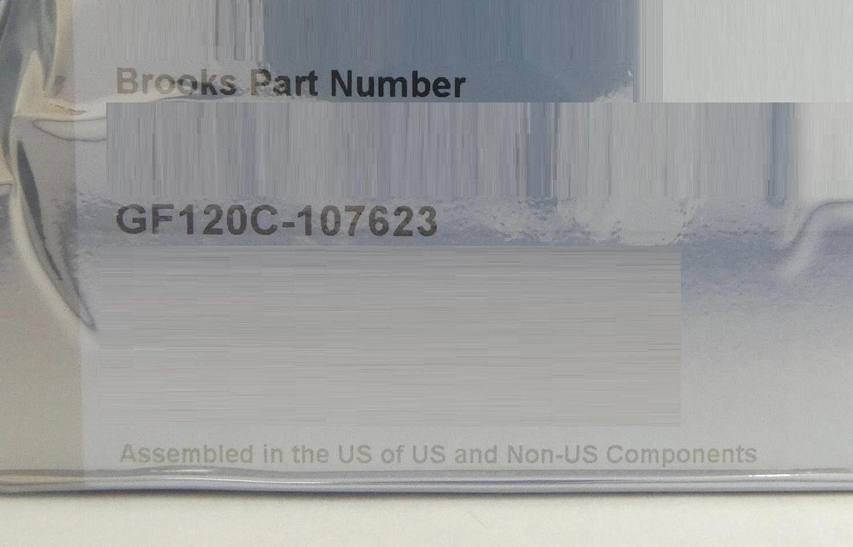 Brooks Instrument GF120C-107623 Mass Flow Controller MFC 50 SCCM CHF3 New Spare