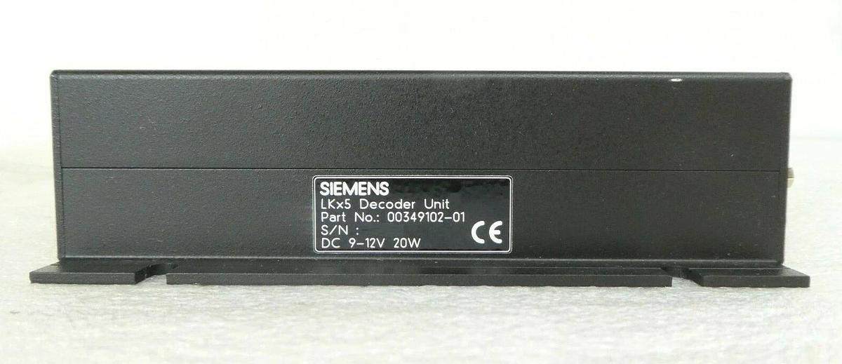 Used Siemens LKx5 Decoder/Reader Set 00349102-01 00348809-03 AMAT 300mm Excite Spare