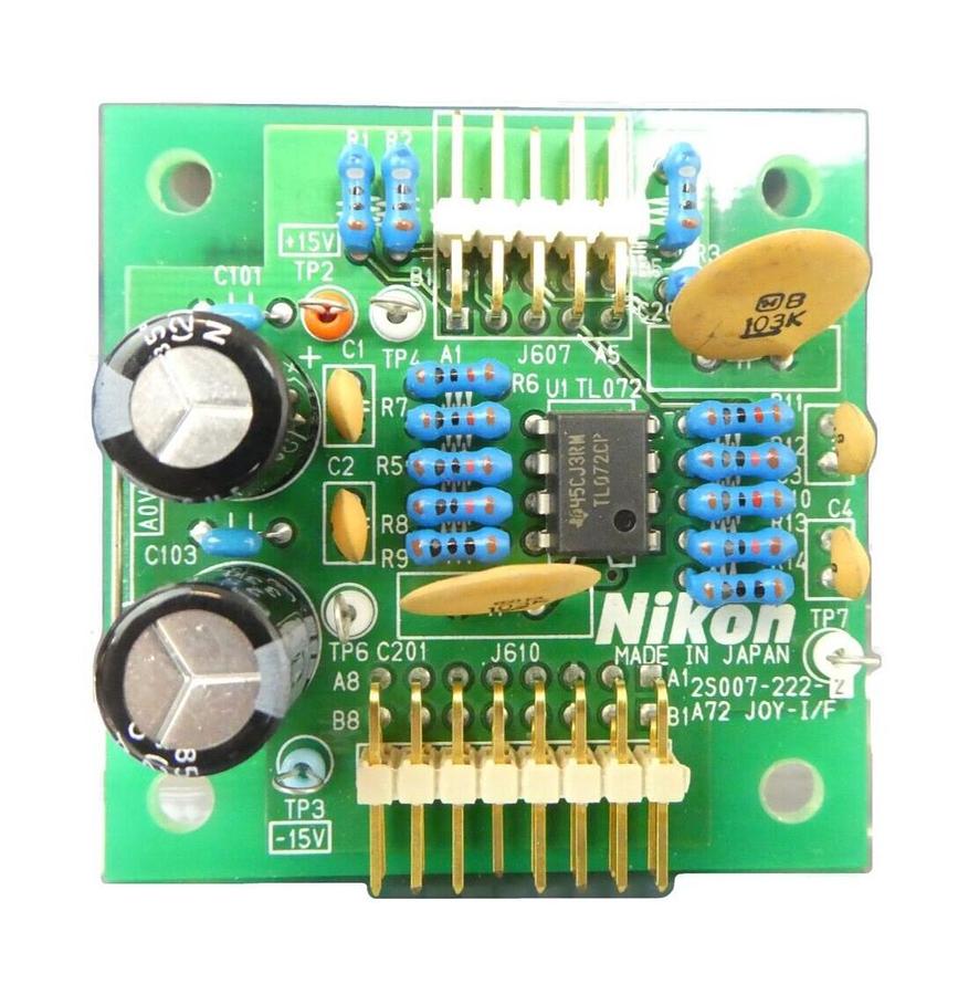 Used Nikon 2S007-222-2 Interface PCB JOY-I/F 300mm NRM-3100 Working Surplus