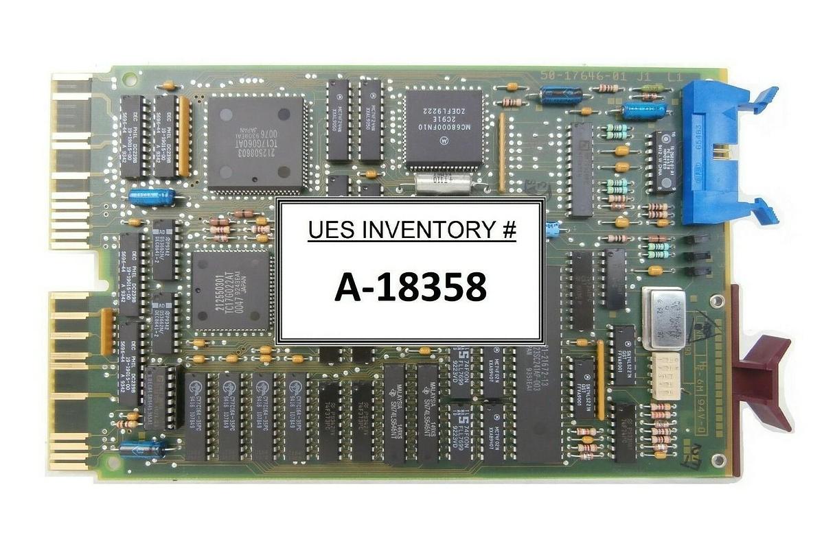 Used Digital 50-17646-01 J1 DELQA Ethernet Controller PCB Card Working Surplus