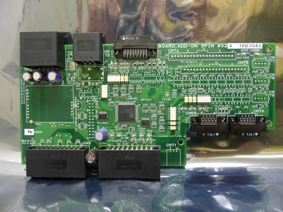 Used TEL Tokyo Electron AP9Z-2033A Board Add-On Spin #02 PCB TKB7043 Lithius Used