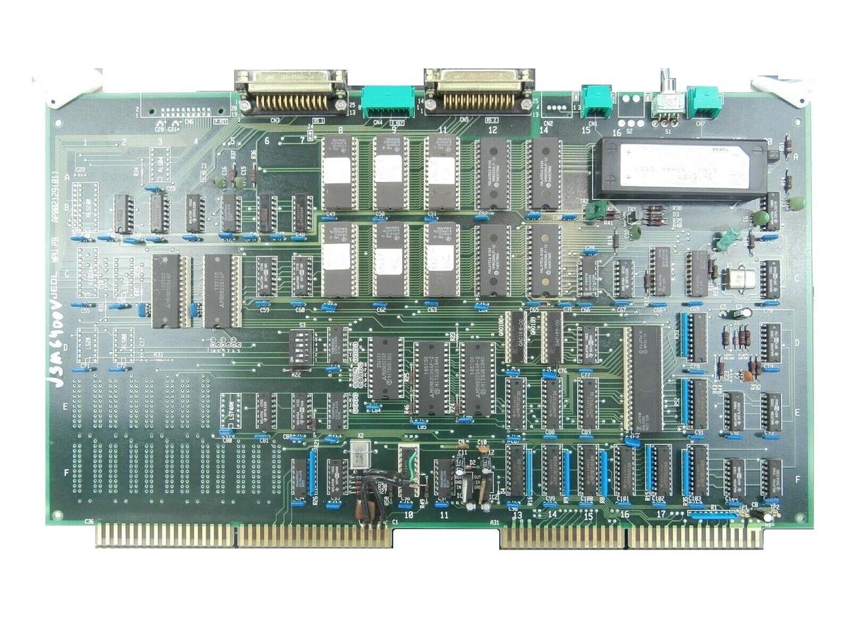 Used JEOL AP002129(01) Processor Board PCB Card MPU PB JSM-6400F Working Surplus