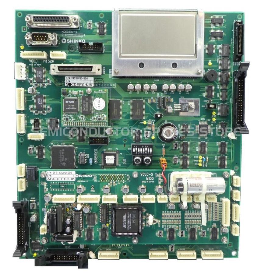 Used Shinko Electric 3CL513C000100 PCB VCLC M132A 3FE113C004500 3ASSYC804900 Working