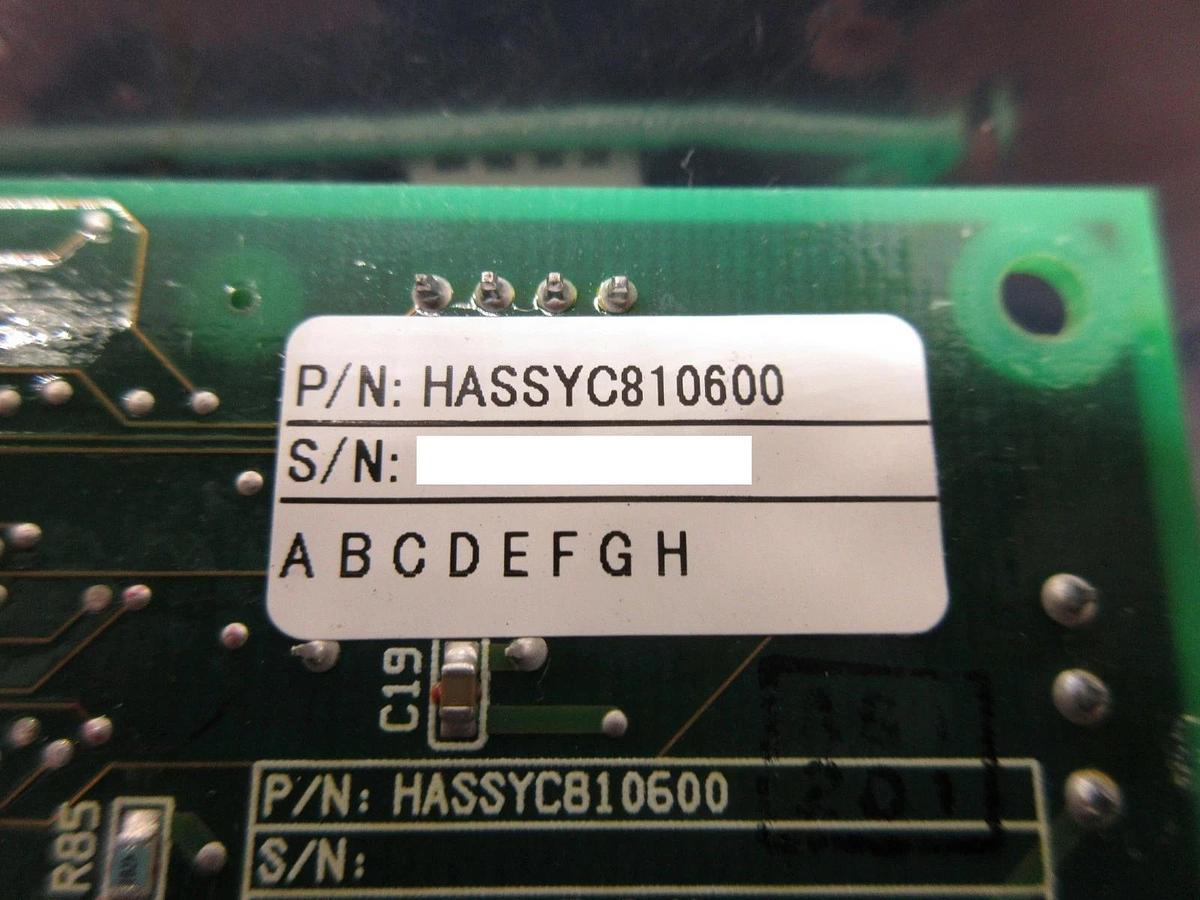 Used Asyst Shinko HASSYC810600 Processor Board PCB LDMIF2 M202 Used Working