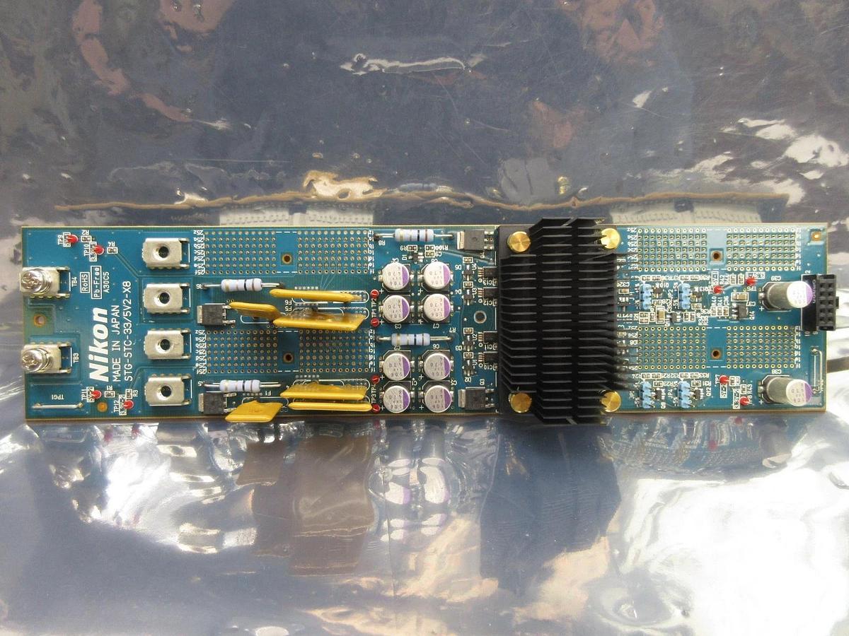 Used Nikon Precision STG-STC-33/5V2-X8 Interface Board PCB NSR System Working