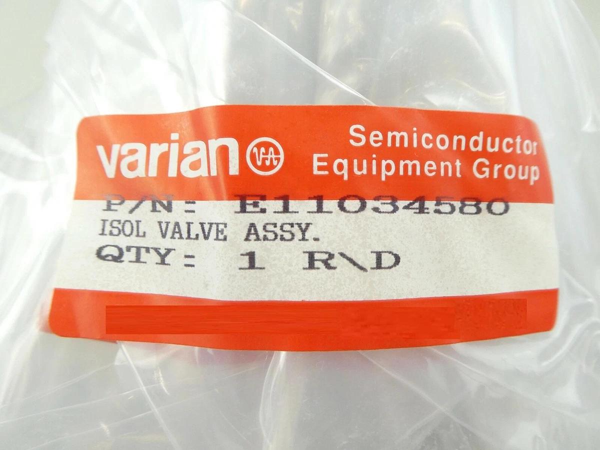 Refurbished Varian Ion Implant Systems E11034580 Isolation Valve Assembly OEM Refurbished