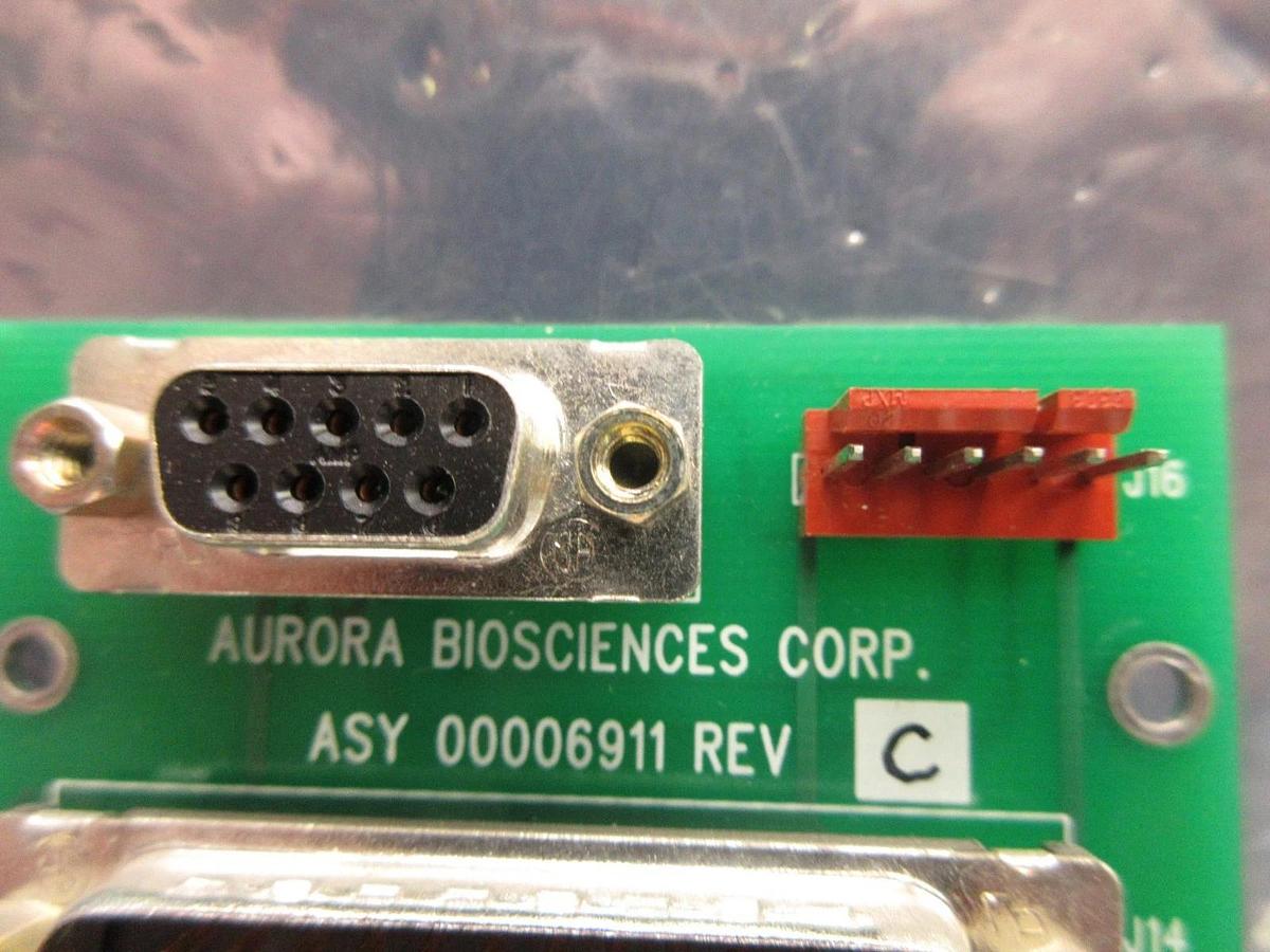 Used Aurora Biosciences 00006911 6K Breakout Board PCB Rev. C Used Working